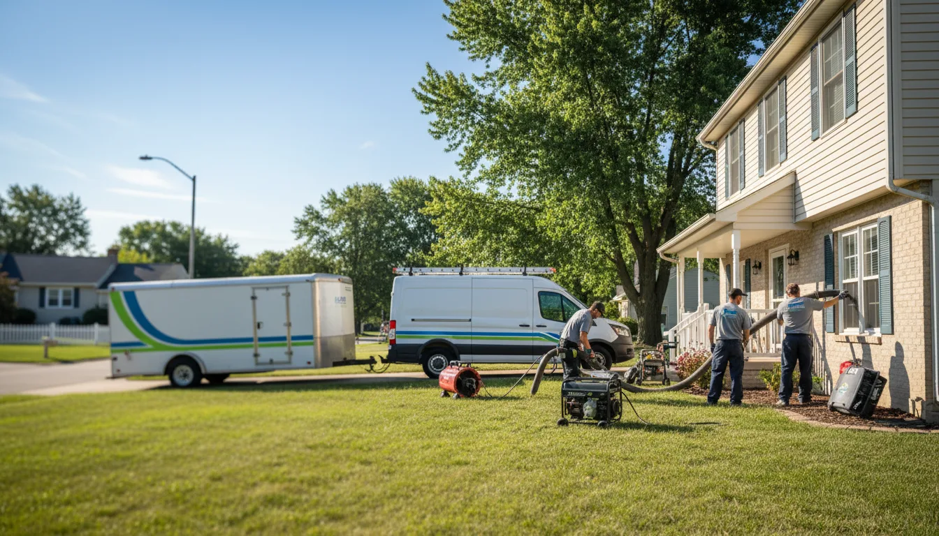 Flooded Basement Restoration And Cleanup With Repair in Phillips, WI near me